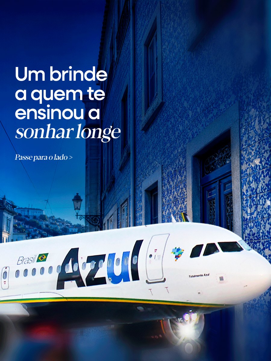 Post de viagem da Azul Viagens